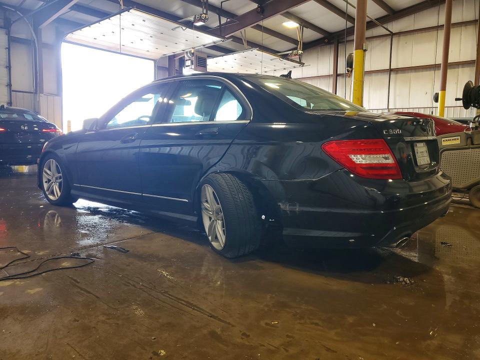 2012 Mercedes-benz VIN WDDGF8BB2CF874867 COPART salvage auction — FRONT END, Pa - Certificate Of Salvage, sold $1,450 on 2026-07-07 (photo 2)