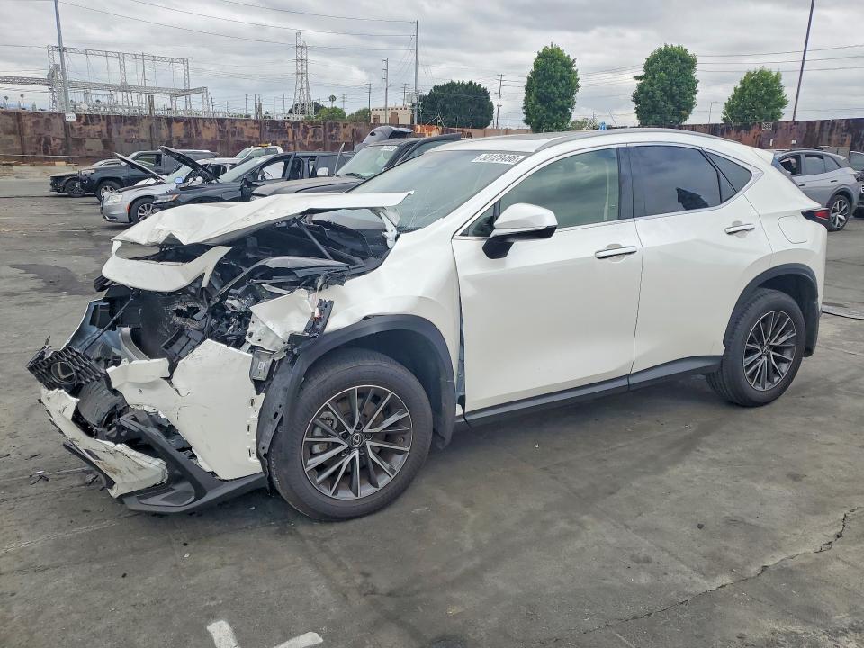 2025 Lexus VIN JTJGDCAZ4S2025408 COPART salvage auction — FRONT END, CA - SALVAGE CERTIFICATE, sold $250 on 2026-07-29 (photo 1)