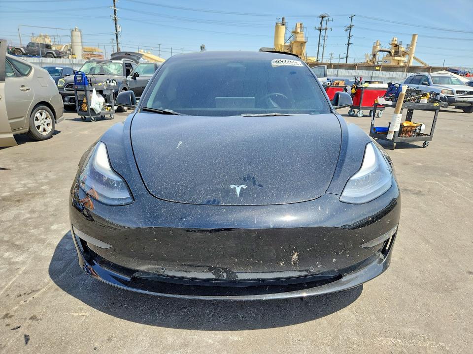 2022 Tesla Model 3 VIN 5YJ3E1EB7NF185073 COPART salvage auction — SIDE, Ca - Salvage Certificate, sold $6,700 on 2026-07-13 (photo 5)