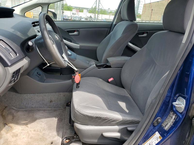 2010 Toyota Prius VIN JTDKN3DU2A5026581 COPART salvage auction — FRONT END, Md - Cert Of Salvage > 75% Damage, sold $525 on 2026-07-02 (photo 7)