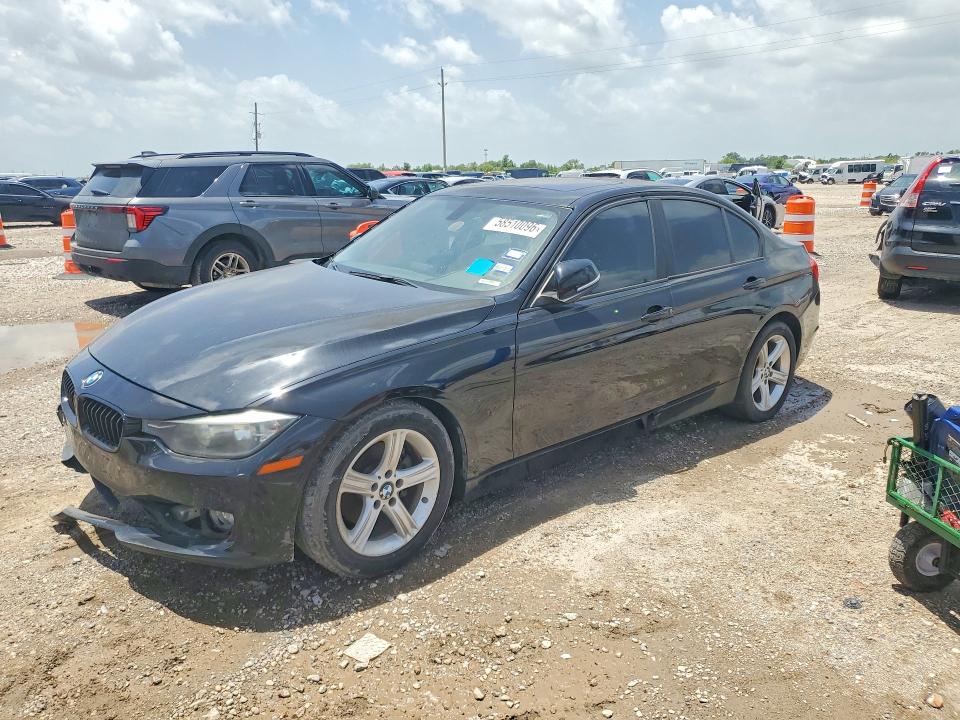 2014 BMW 3er VIN WBA3B1G52ENS80509 COPART salvage auction — MINOR DENT/SCRATCHES, Tx - Certificate Of Title (P), sold $3,000 on 2026-07-30 (photo 1)