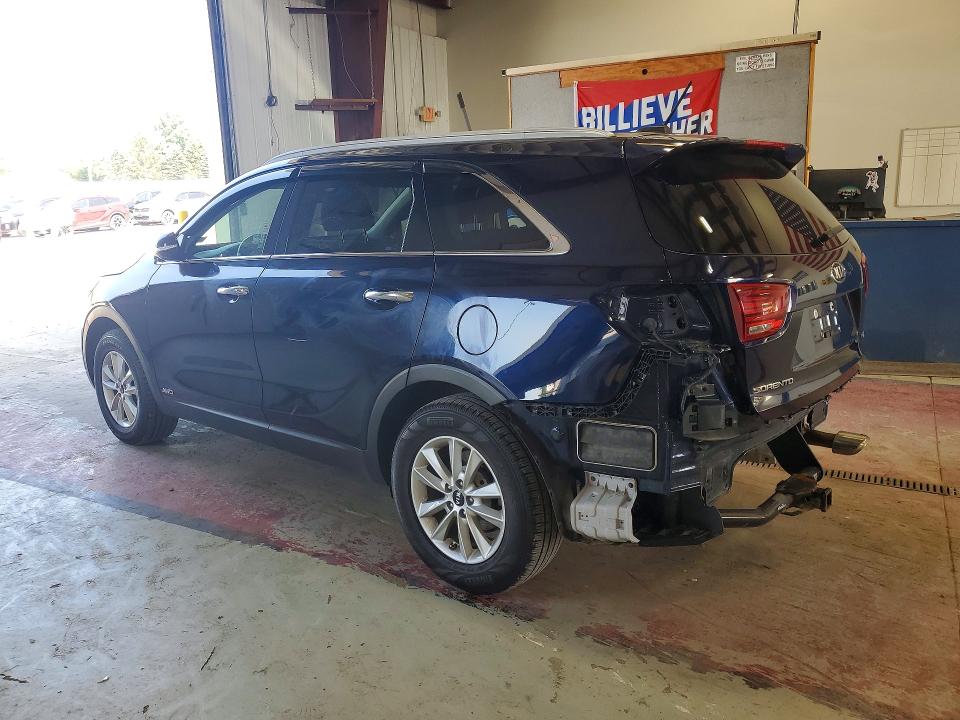 2020 Kia Sorento VIN 5XYPGDA31LG677471 COPART salvage auction — REAR END, Ny - Mv-907A Salvage Certificate, sold $3,000 on 2026-07-13 (photo 2)