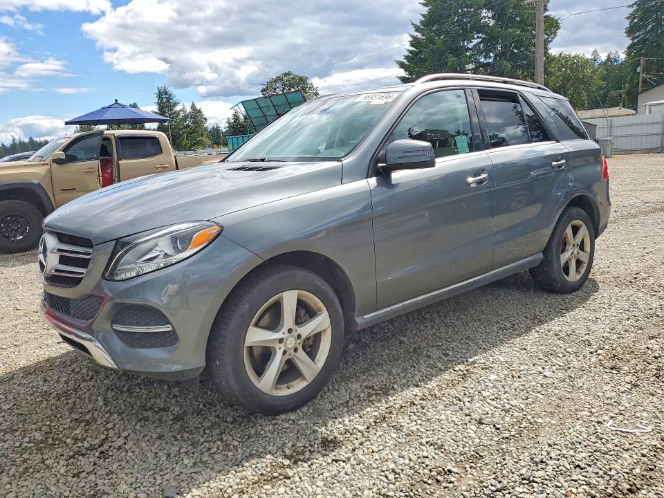 2017 Mercedes-benz Gle VIN 4JGDA5JB4HA825889 COPART salvage auction — MINOR DENT/SCRATCHES, Ca - Certificate Of Title (P), sold $11,200 on 2026-07-10 (photo 1)