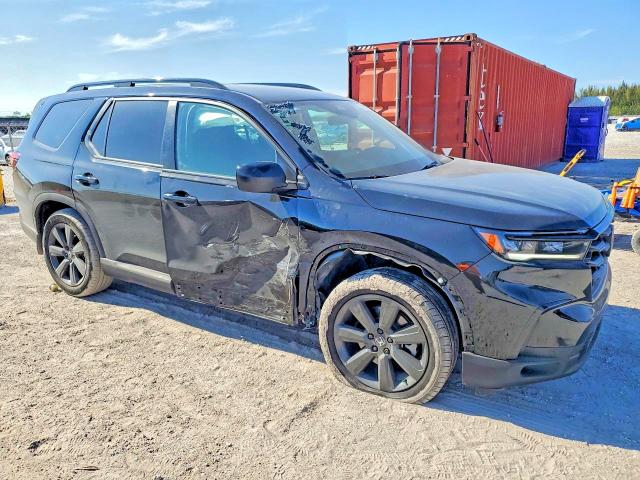 2025 Honda Pilot VIN 5FNYG2H31SB024403 COPART salvage auction — SIDE, FL - CERTIFICATE OF DESTRUCTION, sold $10,600 on 2026-07-27 (photo 4)