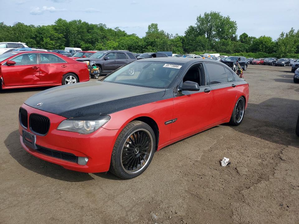 2012 BMW 7 series VIN WBAKC8C54CC434718 COPART salvage auction — MINOR DENT/SCRATCHES, Ct - Certificate Of Title, sold $1,000 on 2026-07-02 (photo 1)