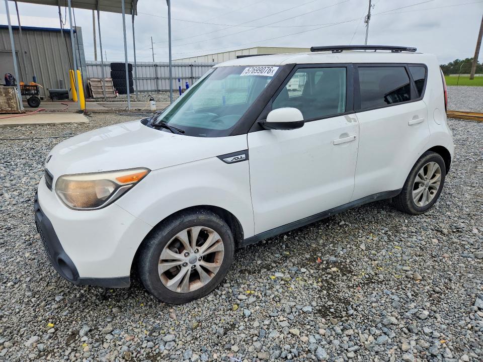2015 Kia Soul VIN KNDJP3A53F7182966 COPART salvage auction — VANDALISM, Ga - Cert Of Title-Salvage, sold $525 on 2026-07-28 (photo 1)