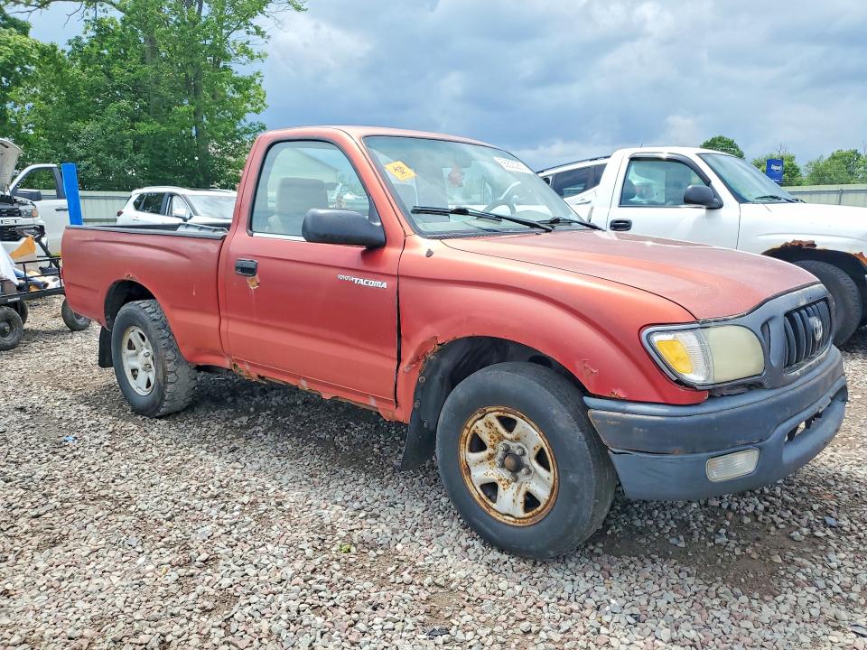 2001 Toyota Tacoma VIN 5TENL42N11Z828427 COPART salvage auction — REAR END, NY - CERTIFICATE OF TITLE, sold $725 on 2026-07-13 (photo 4)