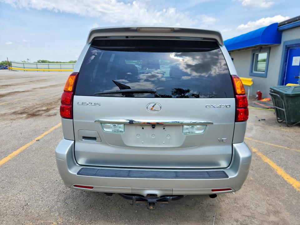 2004 Lexus Gx 470 VIN JTJBT20X440062027 COPART salvage auction — HAIL, OK - CERT OF TITLE-SALVAGE, sold $3,100 on 2026-07-18 (photo 6)