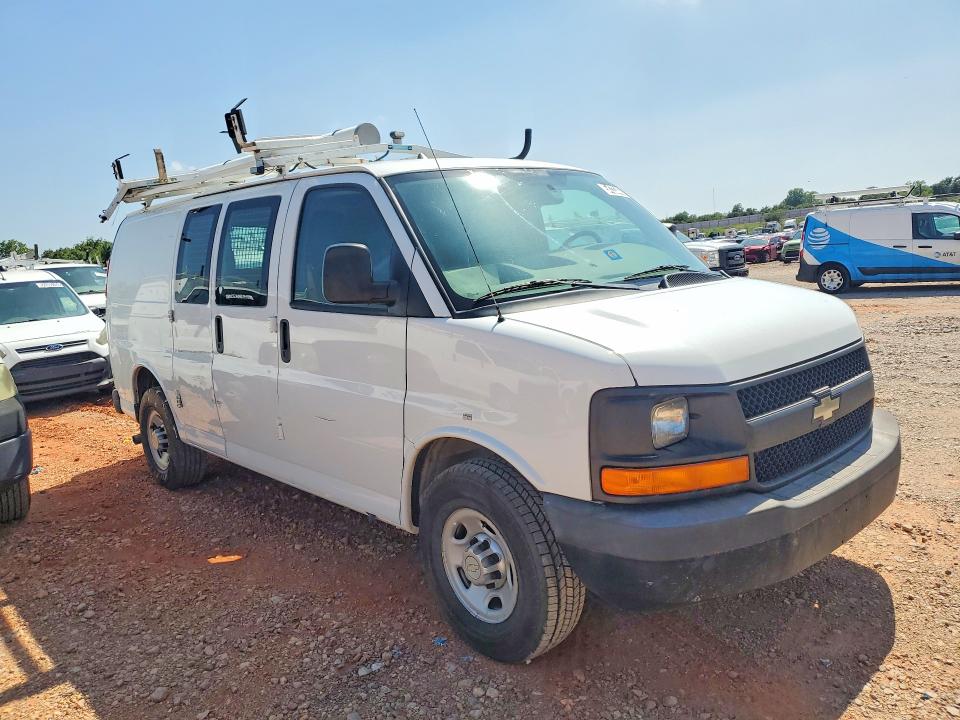2013 Chevrolet Express 2500 VIN 1GCWGFCA6D1903329 COPART salvage auction — MINOR DENT/SCRATCHES, Ok - Certificate Of Title, sold $1,400 on 2026-07-09 (photo 4)