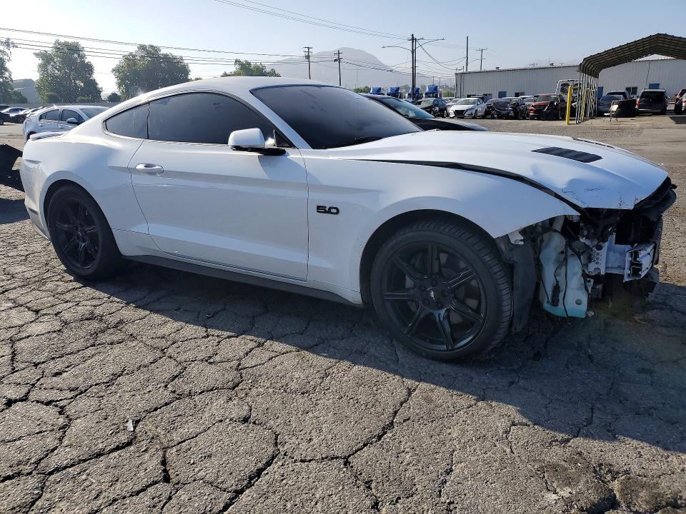 2018 Ford Mustang VIN 1FA6P8CF5J5156615 COPART salvage auction — FRONT END, Ca - Salvage Certificate, sold $10,800 on 2026-07-02 (photo 4)