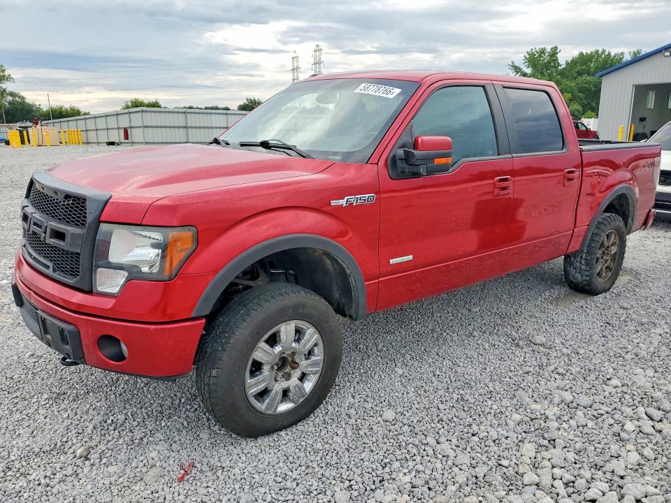 2012 Ford F-150 VIN 1FTFW1ET6CFC00917 COPART salvage auction — REAR END, Oh - Cert Of Title-Salvage, sold $3,050 on 2026-07-02 (photo 1)