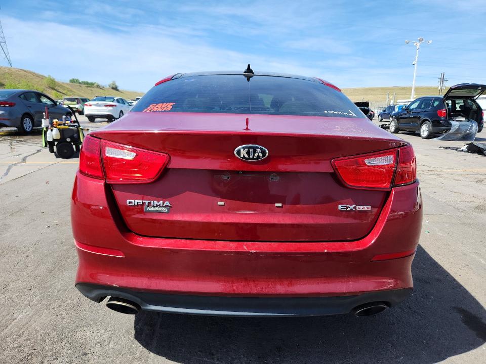 2015 Kia VIN 5XXGN4A73FG361426 COPART salvage auction — FRONT END, CO - CERTIFICATE OF TITLE, sold $725 on 2026-07-27 (photo 6)