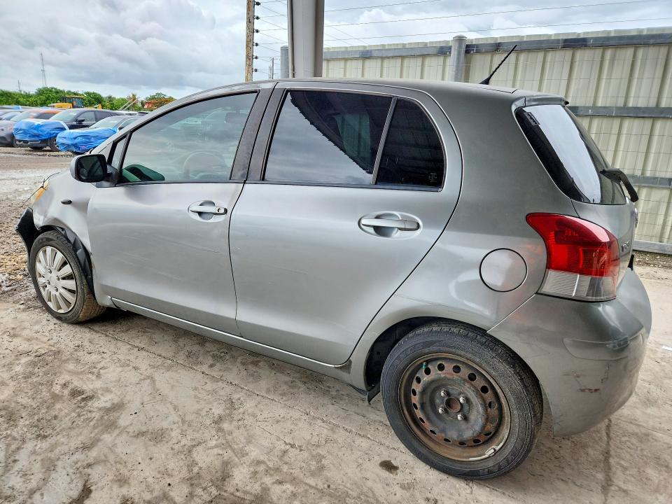 2010 Toyota Yaris VIN JTDKT4K38A5283489 COPART salvage auction — FRONT END, Fl - Cert Of Title Slvg Rebuildable, sold $350 on 2026-07-21 (photo 2)