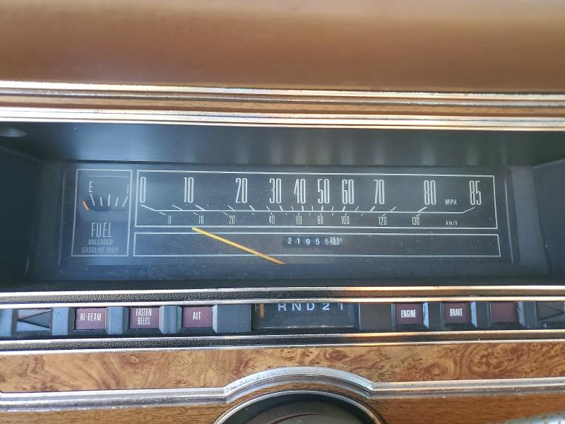 1977 Mercury Grand marquis VIN 0000007Z61S622196 COPART salvage auction — FRONT END, Ca - Dis/Dlr/Exp Only Clean Title, sold $1,350 on 2026-07-08 (photo 9)