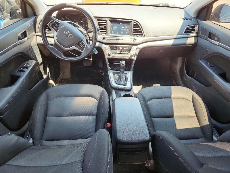 2017 Hyundai Elantra VIN KMHD84LF9HU426951 COPART salvage auction — REAR END, On - Permit No Brand - Unfit, sold $2,250 on 2026-07-07 (photo 8)