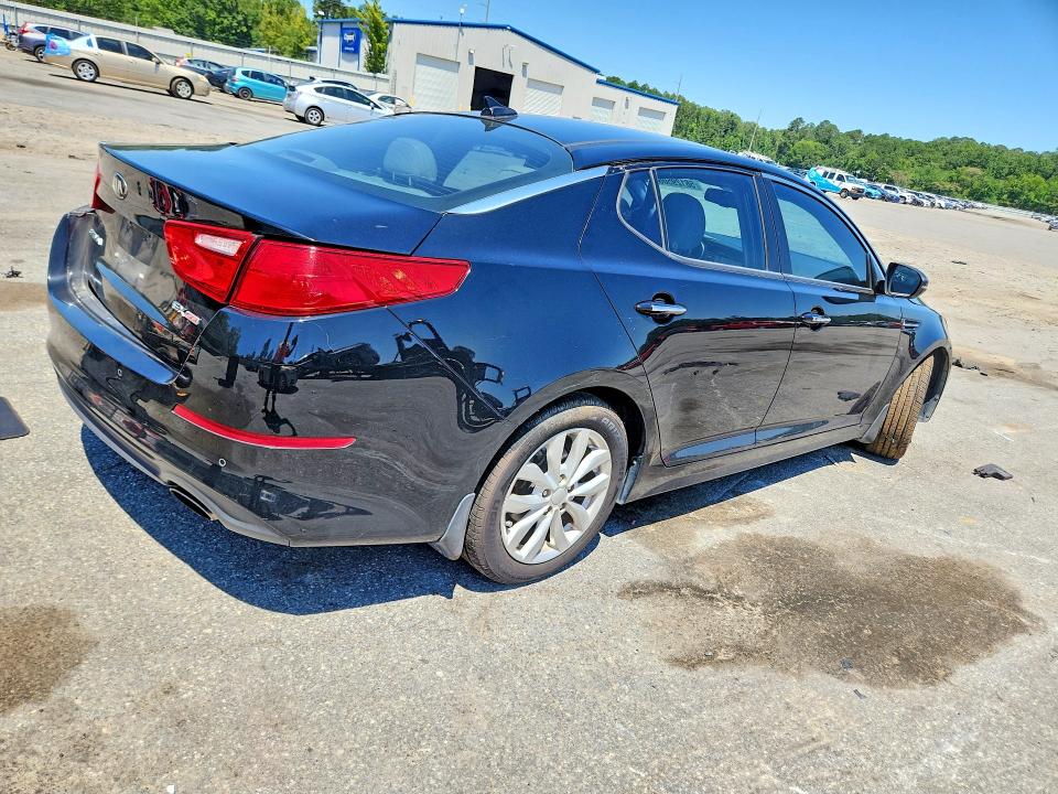 2015 Kia Optima VIN 5XXGN4A71FG502574 COPART salvage auction — REAR END, Ga - Cert Of Title-Salvage, sold $900 on 2026-07-09 (photo 3)
