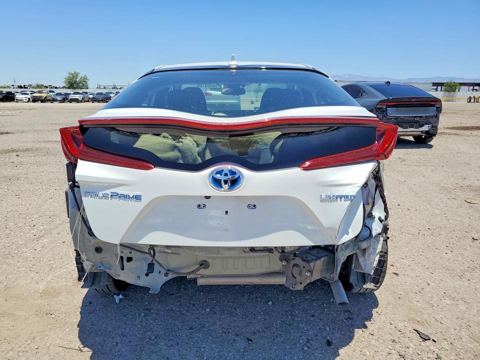 2021 Toyota VIN JTDKAMFPXM3191240 COPART salvage auction — REAR END, Az - Cert Of Title - Salvage, sold $8,200 on 2026-07-06 (photo 6)