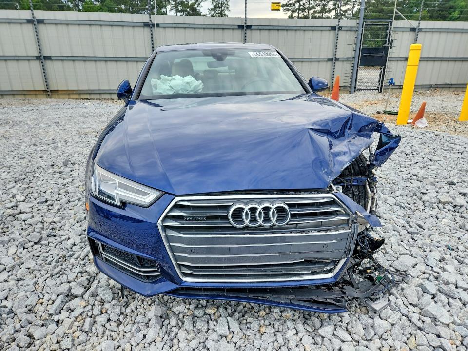 2017 Audi A4 VIN WAUENAF48HN037249 COPART salvage auction — FRONT END, Ga - Cert Of Title-Salvage, sold $1,800 on 2026-07-28 (photo 5)