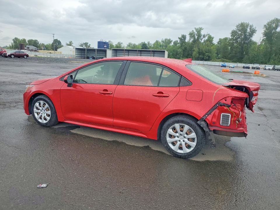 2020 Toyota Corolla VIN JTDEPRAE1LJ002273 COPART salvage auction — REAR END, Or - Salvage Title Certificate, sold $7,400 on 2026-07-15 (photo 2)