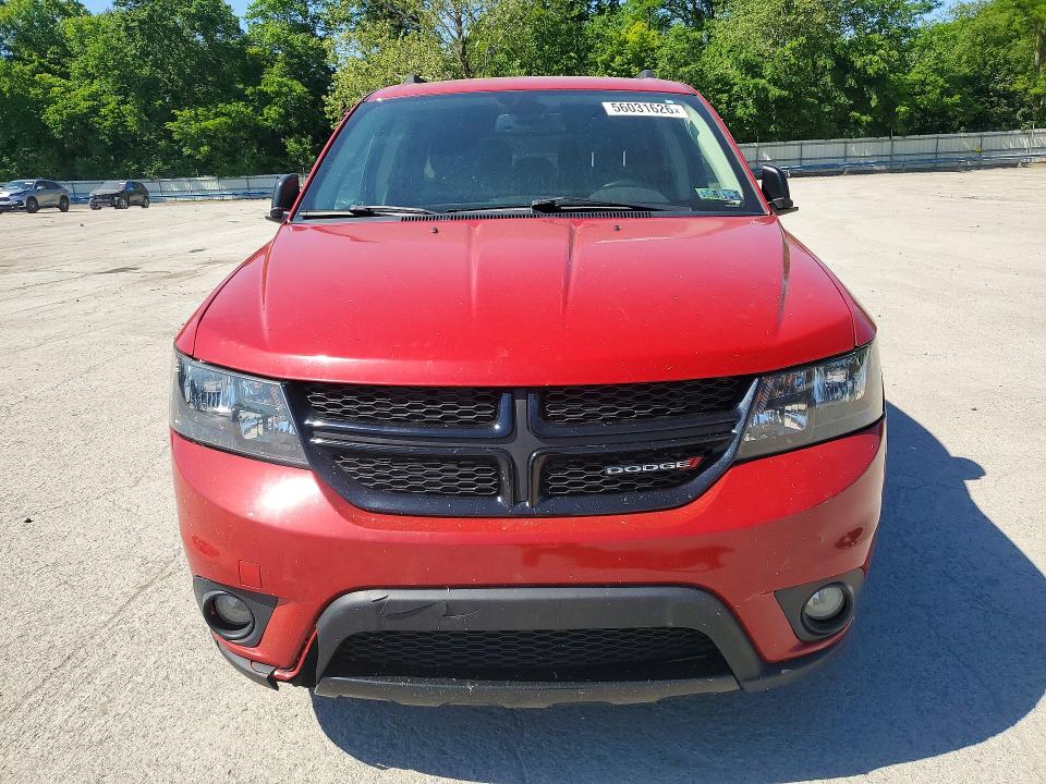 2019 Dodge Journey VIN 3C4PDCBB4KT861187 COPART salvage auction — ENGINE BURN, PA - CERTIFICATE OF SALVAGE, sold $100 on 2026-07-23 (photo 5)