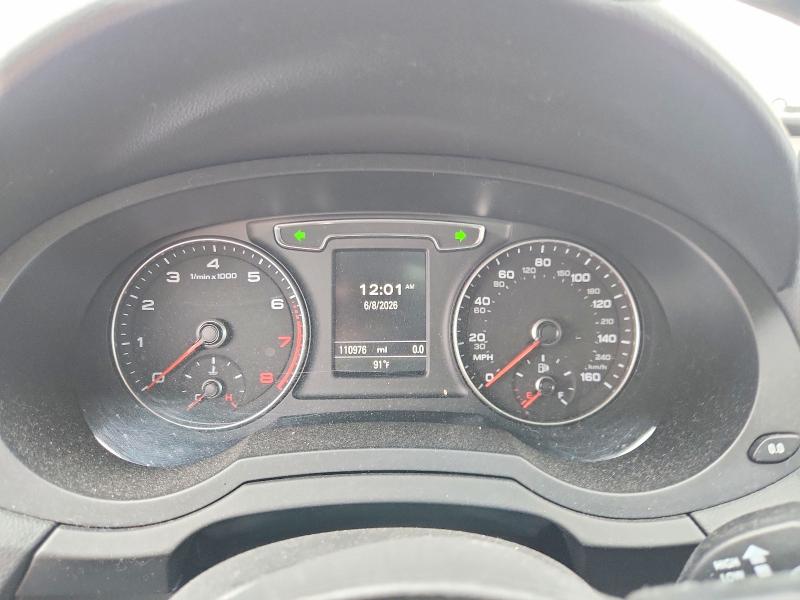 2016 Audi Q3 VIN WA1EFCFS1GR022667 COPART salvage auction — FRONT END, Il - Salvage Cert-Flood, sold $725 on 2026-08-03 (photo 9)