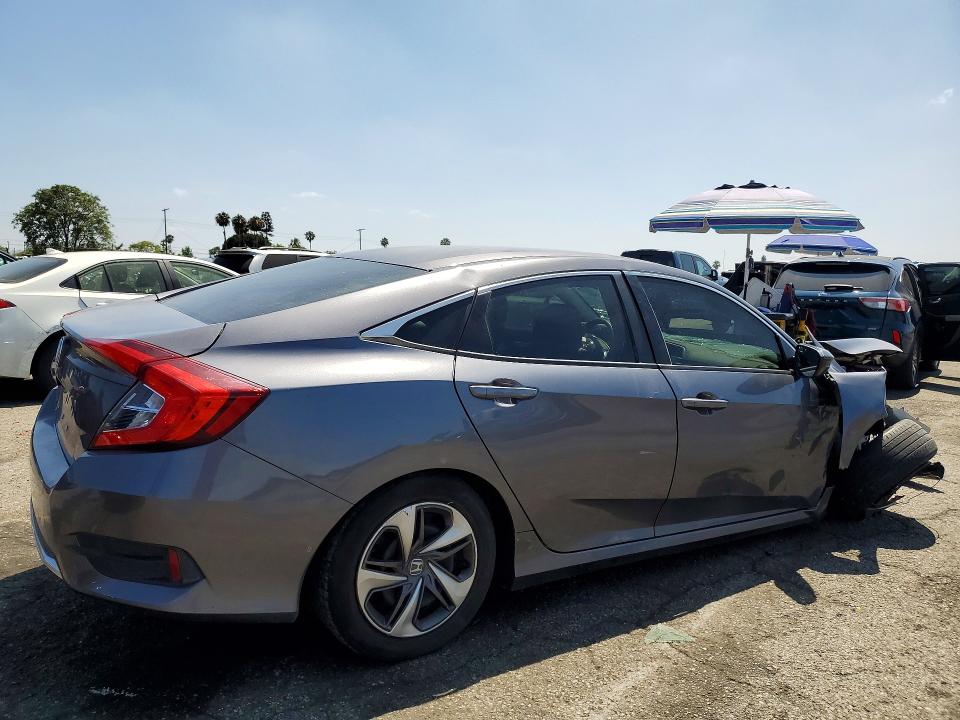 2020 Honda Civic VIN 19XFC2F68LE216554 COPART salvage auction — FRONT END, Ca - Lien Papers-Salvage Or Ac, sold $1,550 on 2026-07-02 (photo 3)