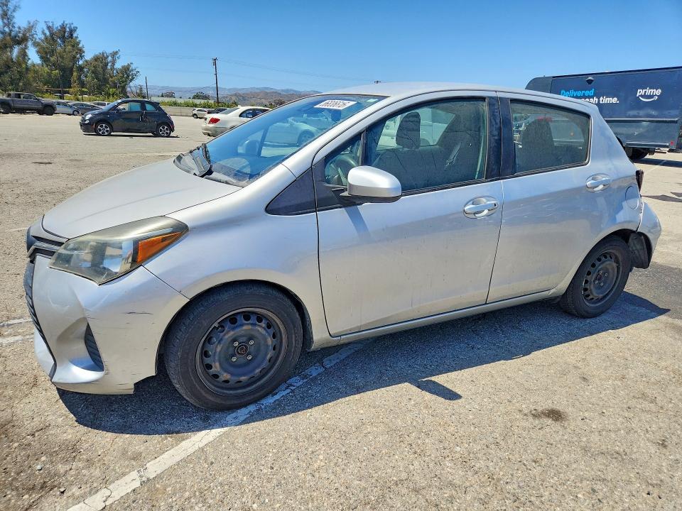 2017 Toyota Yaris VIN VNKKTUD31HA081471 COPART salvage auction — REAR END, Ca - Salvage Certificate, sold $90 on 2026-07-21 (photo 1)