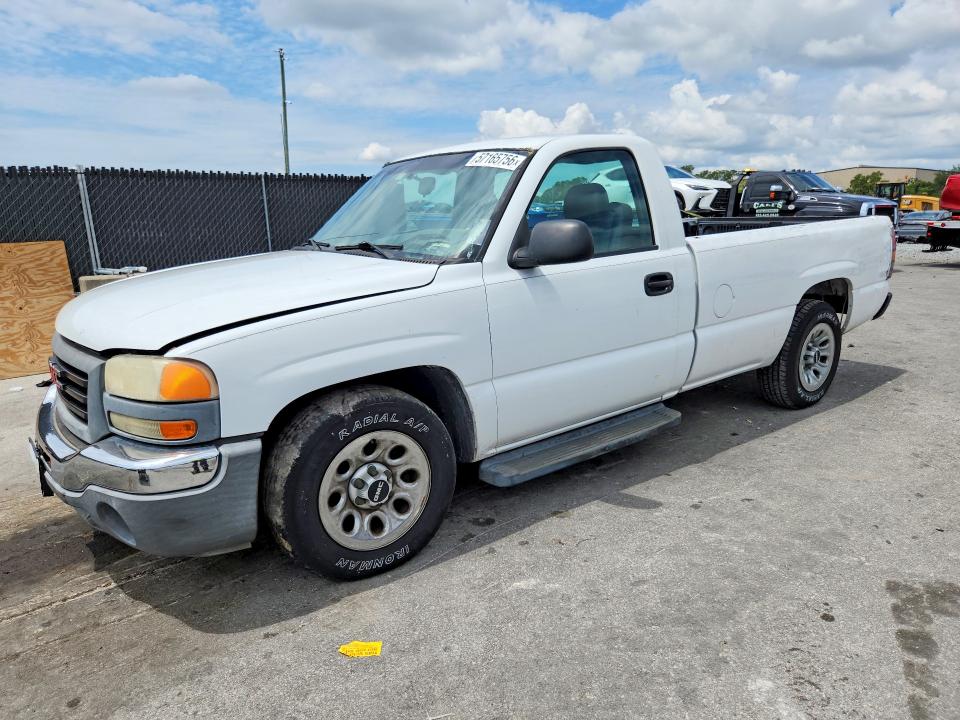 2007 Gmc SIERRA VIN 3GTEC14X27G208333 COPART salvage auction — FRONT END, FL - CERTIFICATE OF TITLE (P), sold $375 on 2026-07-02 (photo 1)