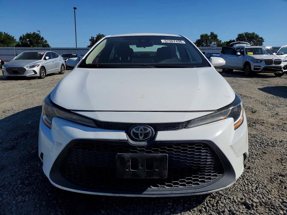 2021 Toyota VIN 5YFEPMAE1MP189241 COPART salvage auction — REAR END, Ca - Salvage Certificate, sold $6,000 on 2026-07-14 (photo 5)
