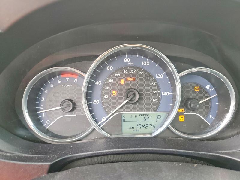 2014 Toyota VIN 5YFBURHE2EP144096 COPART salvage auction — WATER/FLOOD, Ky - Cert Of Title-Salvage Water, sold $1,450 on 2026-07-13 (photo 9)