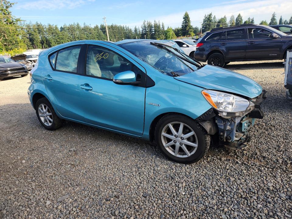 2012 Toyota Prius VIN JTDKDTB33C1014253 COPART salvage auction — FRONT END, Wa - Bill Of Sale, sold $525 on 2026-07-10 (photo 4)