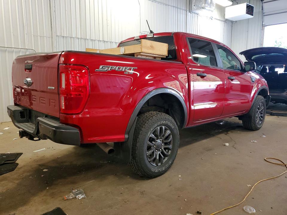 2020 Ford Ranger VIN 1FTER4FH3LLA38857 COPART salvage auction — FRONT END, Mn - Cert Of Title-Salvage, sold $8,100 on 2026-08-20 (photo 3)