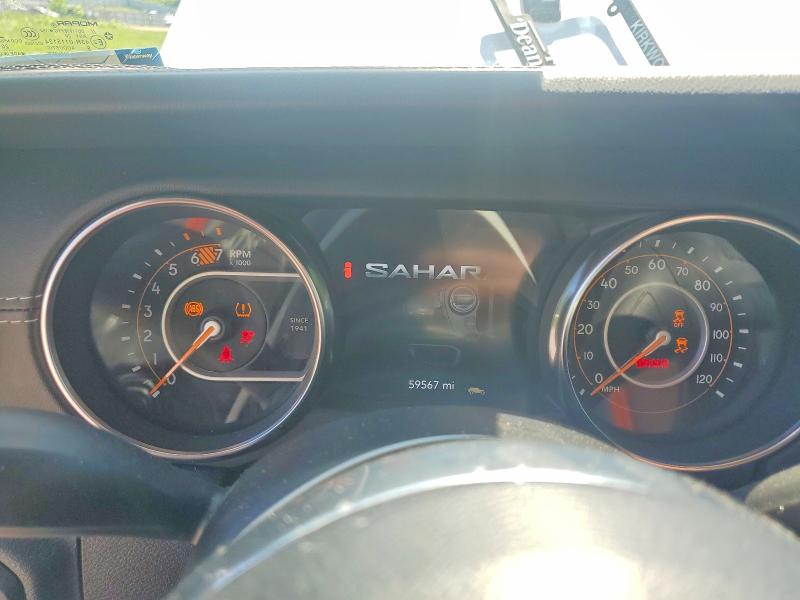 2021 Jeep Wrangler unlimited VIN 1C4HJXEN4MW601573 COPART salvage auction — SIDE, MO - CERTIFICATE OF TITLE, sold $17,100 on 2026-07-16 (photo 9)
