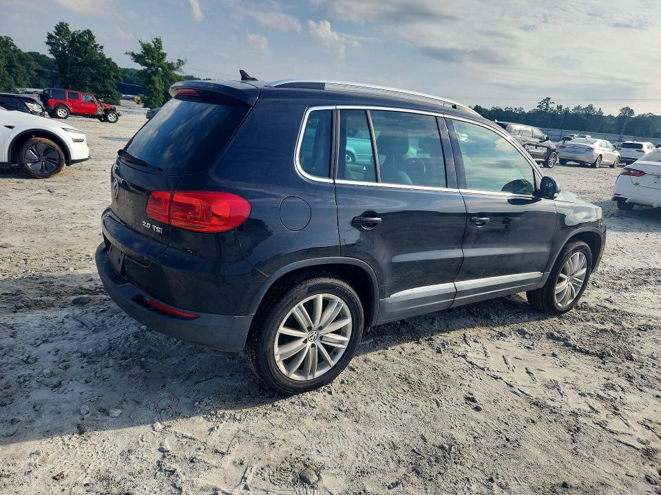 2012 Volkswagen Tiguan VIN WVGAV7AX3CW611230 COPART salvage auction — FRONT END, Ga - Cert Of Title-Salvage, sold $1,000 on 2026-07-08 (photo 3)