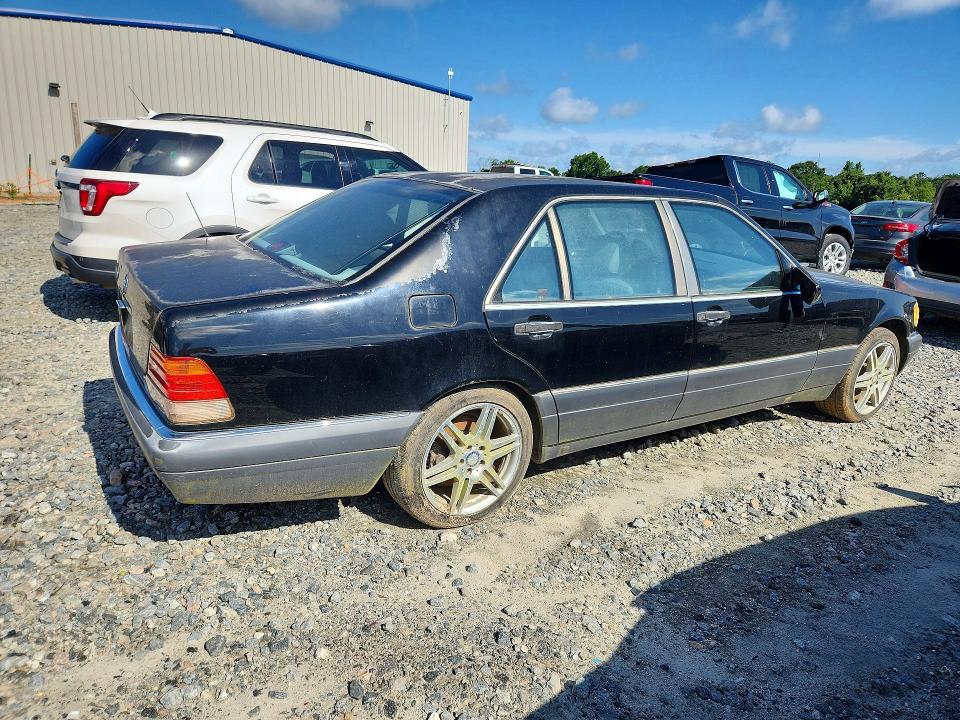 1996 Mercedes-benz S class VIN WDBGA51E6TA292978 COPART salvage auction — BIOHAZARD/CHEMICAL, Ga - Certificate Of Title, sold $875 on 2026-07-09 (photo 3)