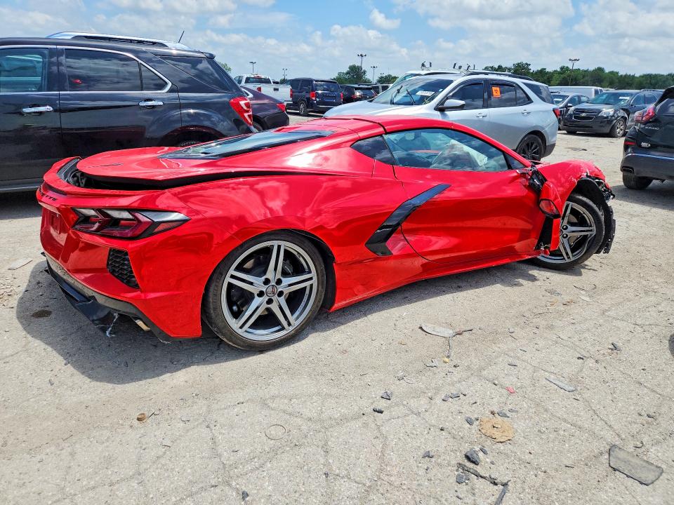 2026 Chevrolet Corvette VIN 1G1YC2D45T5111193 COPART salvage auction — MINOR DENT/SCRATCHES, In - Certificate Of Title, sold $39,500 on 2026-07-27 (photo 3)