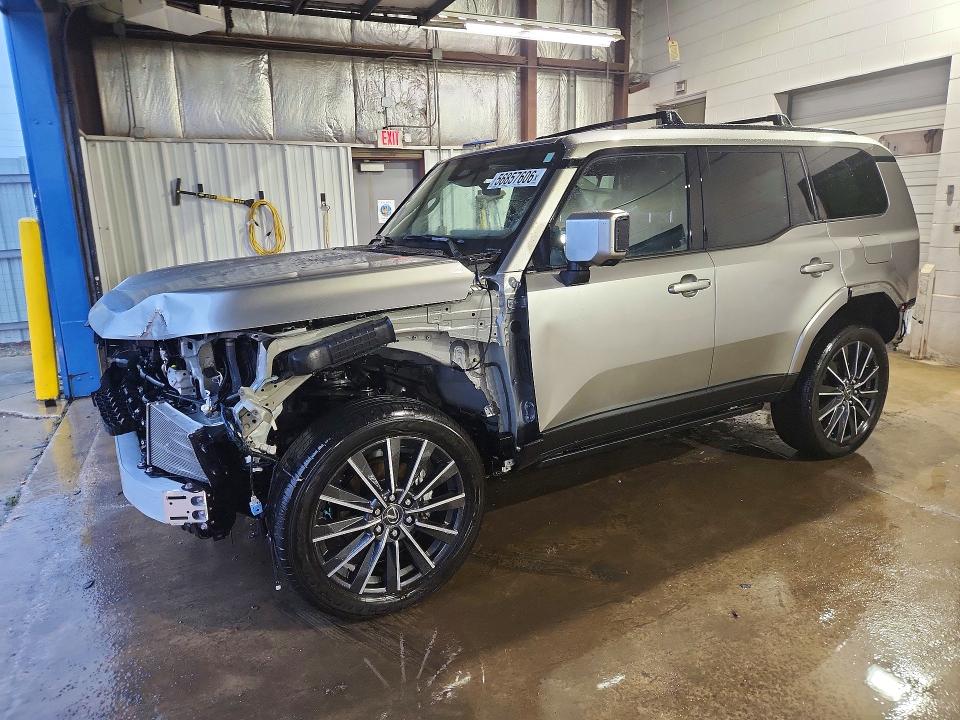 2025 Lexus Gx VIN JTJVBCDXXS5054076 COPART salvage auction — FRONT END, Il - Salvage Certificate, sold $2,100 on 2026-07-29 (photo 1)