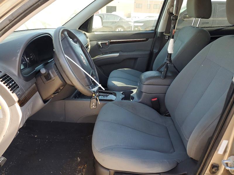 2011 Hyundai Santa fe VIN 5XYZG3AB8BG068726 COPART salvage auction — FRONT END, Mo - Salvage Certificate Of Title, sold $825 on 2026-07-14 (photo 7)
