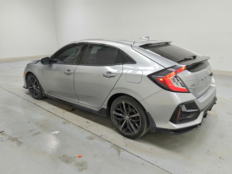 2021 Honda Civic VIN SHHFK7H45MU218509 COPART salvage auction — FRONT END, FL - CERT OF TITLE-REBUILT, sold $5,600 on 2026-07-07 (photo 2)