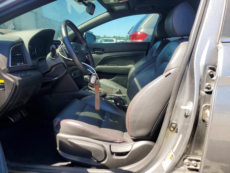 2017 Hyundai Elantra VIN KMHD04LB3HU330219 COPART salvage auction — SIDE, Sc - Cert Of Title-Salvage, sold $3,100 on 2026-07-15 (photo 7)