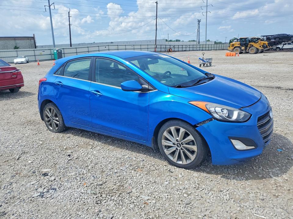 2017 Hyundai Elantra VIN KMHD35LH5HU355138 COPART salvage auction — FRONT END, OH - CERTIFICATE OF TITLE, sold $1,350 on 2026-07-29 (photo 4)