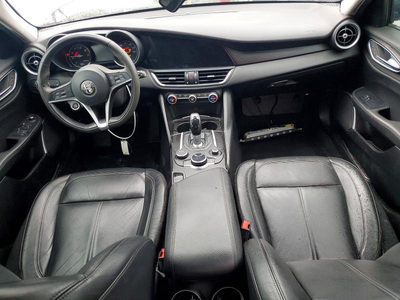 2018 Alfa romeo Giulia VIN ZARFAEBN8J7566273 COPART salvage auction — MECHANICAL, Ga - Certificate Of Title (P), sold $4,800 on 2026-07-08 (photo 8)