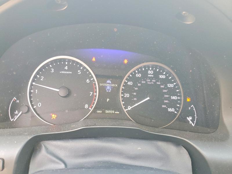 2013 Lexus VIN JTHBK1GG9D2004343 COPART salvage auction — FRONT END, Ca - Salvage Certificate, sold $2,000 on 2026-07-28 (photo 9)