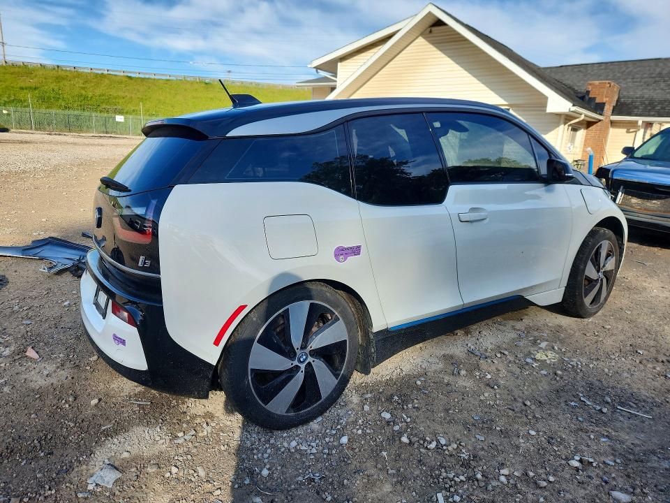2019 BMW I3 VIN WBY8P4C59K7D18949 COPART salvage auction — REAR END, Oh - Cert Of Title-Salvage, sold $100 on 2026-07-22 (photo 3)