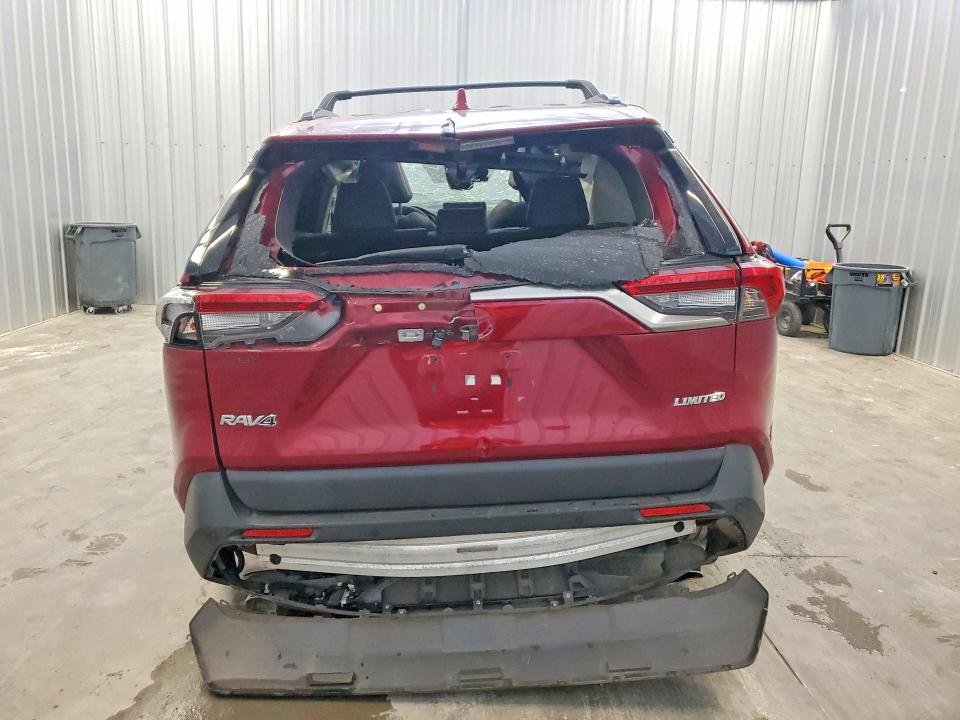 2019 Toyota Rav4 VIN JTMY1RFV4KD515618 COPART salvage auction — ROLLOVER, Sc - Cert Of Title-Dlr Only >25%, sold $150 on 2026-07-28 (photo 6)