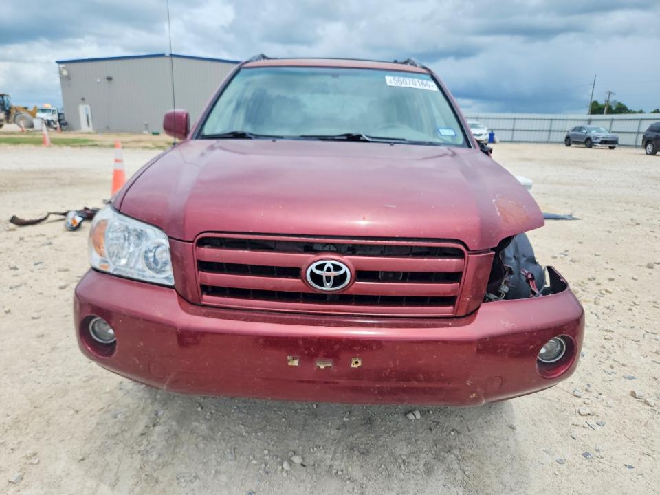 2007 Toyota VIN JTEEP21A470190475 COPART salvage auction — FRONT END, TX - SALVAGE VEHICLE TITLE, sold $1,250 on 2026-07-02 (photo 5)