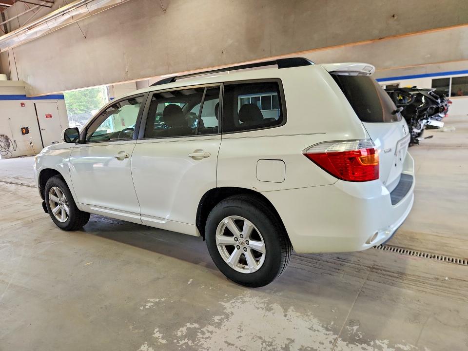 2009 Toyota Highlander VIN JTEES41A592129167 COPART salvage auction — MINOR DENT/SCRATCHES, VA - CERTIFICATE OF TITLE, sold $2,200 on 2026-07-24 (photo 2)