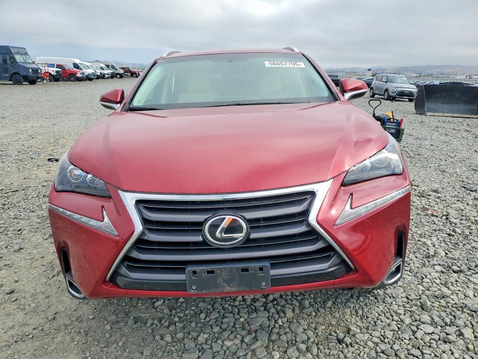 2017 Lexus Nx VIN JTJBARBZ9H2135772 COPART salvage auction — SIDE, Ca - Salvage Certificate, sold $3,300 on 2026-07-23 (photo 5)
