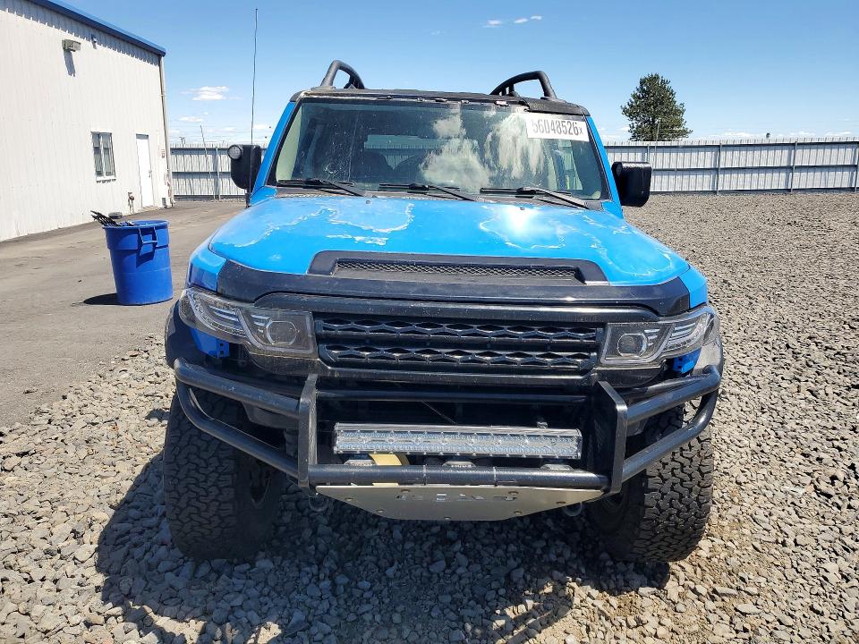 2007 Toyota Fj cruiser VIN JTEBU11F370021579 COPART salvage auction — UNDERCARRIAGE, Wa - Bill Of Sale, sold $3,650 on 2026-07-09 (photo 5)