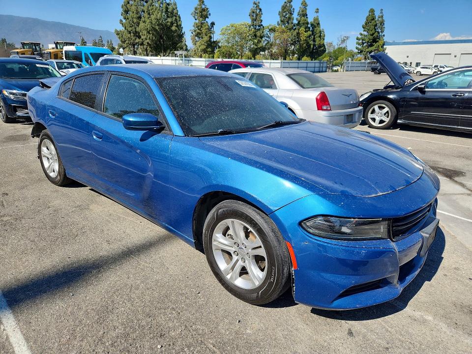 2022 Dodge Charger VIN 2C3CDXBG0NH220069 COPART salvage auction — REAR END, Ca - Dis/Dlr/Exp Only Clean Title (P), sold $4,950 on 2026-07-02 (photo 4)